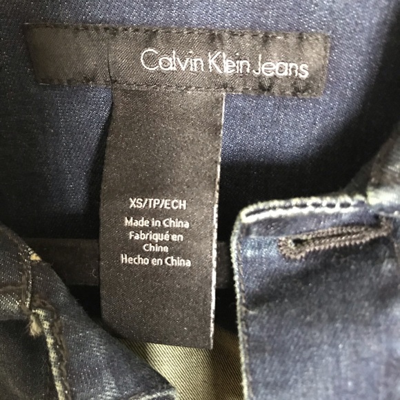 Calvin Klein Jean Jacket - Picture 3 of 3